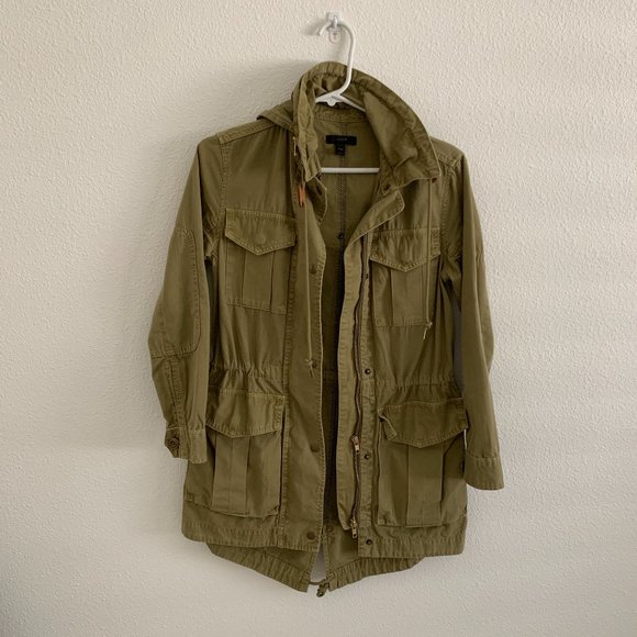 J. Crew Jackets & Blazers - J.Crew Utility Jacket Petite xxs